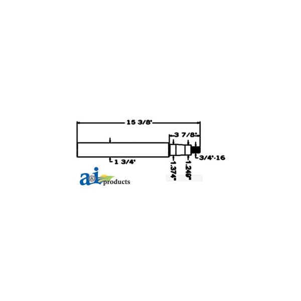 Spindle FHS25005S55 &HS25006S 16.5"x1.5"x1.5"